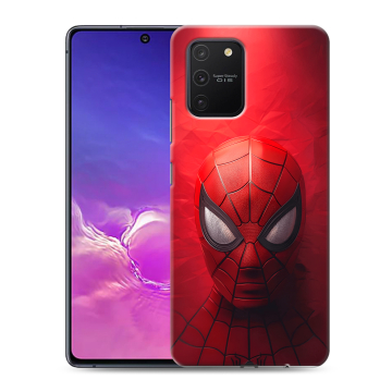 Силиконовый чехол на Samsung Galaxy S10 Lite с принтом Spiderman Человек паук Силиконовый чехол на Samsung Galaxy S10 Lite с принтом Spiderman Человек паук
