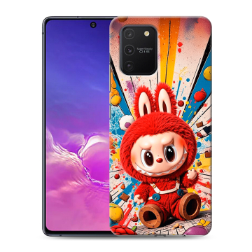 Силиконовый чехол на Samsung Galaxy S10 Lite с принтом Labubu Лабубу Силиконовый чехол на Samsung Galaxy S10 Lite с принтом Labubu Лабубу