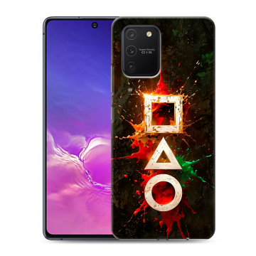 Силиконовый чехол на Samsung Galaxy S10 Lite с принтом Squid Game Игра кальмара Силиконовый чехол на Samsung Galaxy S10 Lite с принтом Squid Game Игра кальмара