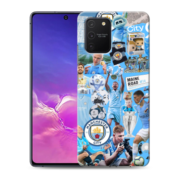 Силиконовый чехол на Samsung Galaxy S10 Lite с принтом Man City Манчестер Сити Силиконовый чехол на Samsung Galaxy S10 Lite с принтом Man City Манчестер Сити