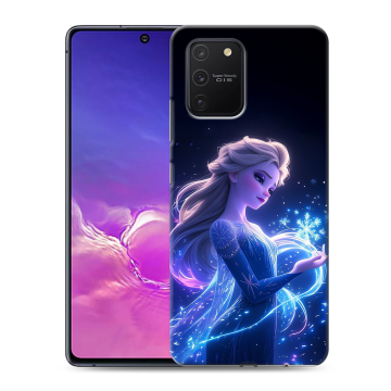 Силиконовый чехол на Samsung Galaxy S10 Lite с принтом Холодное сердце Frozen Силиконовый чехол на Samsung Galaxy S10 Lite с принтом Холодное сердце Frozen