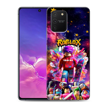 Силиконовый чехол на Samsung Galaxy S10 Lite с принтом Roblox Роблокс Силиконовый чехол на Samsung Galaxy S10 Lite с принтом Roblox Роблокс