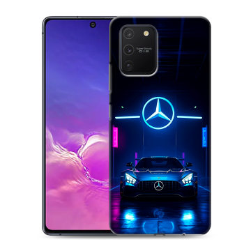 Силиконовый чехол на Samsung Galaxy S10 Lite с принтом Mercedes Мерседес Силиконовый чехол на Samsung Galaxy S10 Lite с принтом Mercedes Мерседес