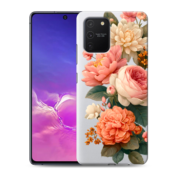 Силиконовый чехол на Samsung Galaxy S10 Lite с принтом цветы Силиконовый чехол на Samsung Galaxy S10 Lite с принтом цветы