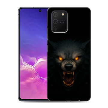 Силиконовый чехол на Samsung Galaxy S10 Lite с принтом Волк Силиконовый чехол на Samsung Galaxy S10 Lite с принтом Волк