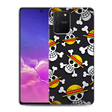 Силиконовый чехол на Samsung Galaxy S10 Lite с принтом One Piece Ван Пис Силиконовый чехол на Samsung Galaxy S10 Lite с принтом One Piece Ван Пис