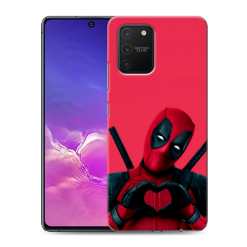 Силиконовый чехол на Samsung Galaxy S10 Lite с принтом Дедпул Deadpool Силиконовый чехол на Samsung Galaxy S10 Lite с принтом Дедпул Deadpool
