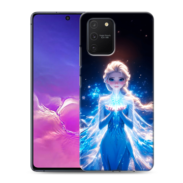 Силиконовый чехол на Samsung Galaxy S10 Lite с принтом Холодное сердце Frozen Силиконовый чехол на Samsung Galaxy S10 Lite с принтом Холодное сердце Frozen