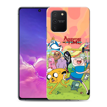 Силиконовый чехол на Samsung Galaxy S10 Lite с принтом Adventure time Время приключений Силиконовый чехол на Samsung Galaxy S10 Lite с принтом Adventure time Время приключений