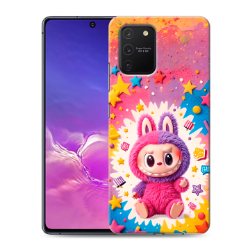 Силиконовый чехол на Samsung Galaxy S10 Lite с принтом Labubu Лабубу Силиконовый чехол на Samsung Galaxy S10 Lite с принтом Labubu Лабубу