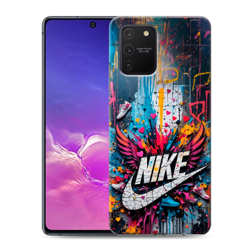 Силиконовый чехол на Samsung Galaxy S10 Lite с принтом Nike Найк Силиконовый чехол на Samsung Galaxy S10 Lite с принтом Nike Найк