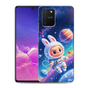 Силиконовый чехол на Samsung Galaxy S10 Lite с принтом Labubu Лабубу Силиконовый чехол на Samsung Galaxy S10 Lite с принтом Labubu Лабубу