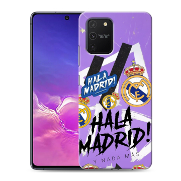 Силиконовый чехол на Samsung Galaxy S10 Lite с принтом Real Madrid Реал Мадрид Силиконовый чехол на Samsung Galaxy S10 Lite с принтом Real Madrid Реал Мадрид