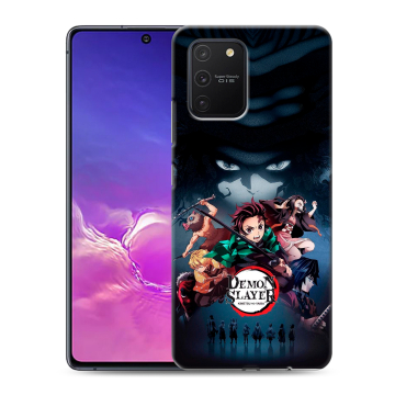 Силиконовый чехол на Samsung Galaxy S10 Lite с принтом Demon Slayer Клинок рассекающий демонов Силиконовый чехол на Samsung Galaxy S10 Lite с принтом Demon Slayer Клинок рассекающий демонов