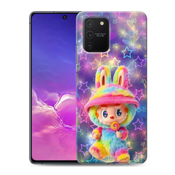 Силиконовый чехол на Samsung Galaxy S10 Lite с принтом Labubu Лабубу Силиконовый чехол на Samsung Galaxy S10 Lite с принтом Labubu Лабубу