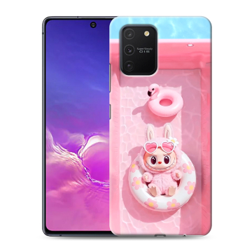 Силиконовый чехол на Samsung Galaxy S10 Lite с принтом Labubu Лабубу Силиконовый чехол на Samsung Galaxy S10 Lite с принтом Labubu Лабубу