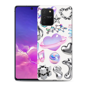 Силиконовый чехол на Samsung Galaxy S10 Lite с принтом Y2K Силиконовый чехол на Samsung Galaxy S10 Lite с принтом Y2K
