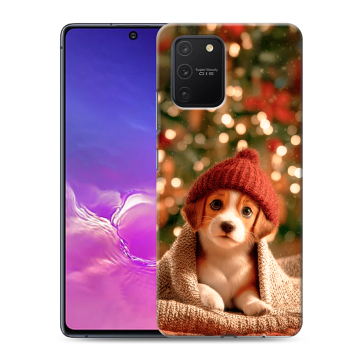 Силиконовый чехол на Samsung Galaxy S10 Lite с принтом Новый год Силиконовый чехол на Samsung Galaxy S10 Lite с принтом Новый год