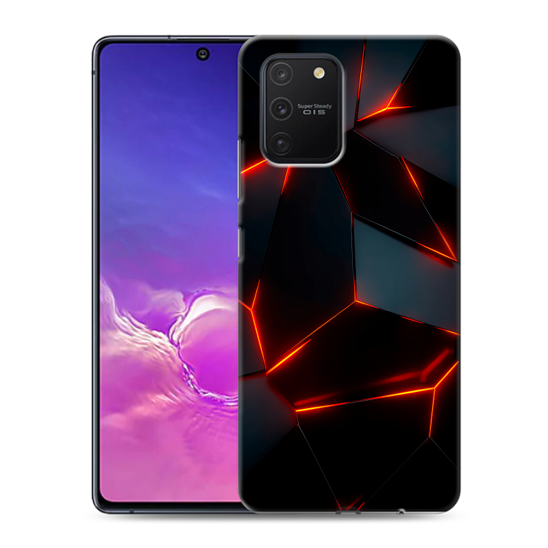 Силиконовый чехол на Samsung Galaxy S10 Lite с принтом Яркие абстракции Силиконовый чехол на Samsung Galaxy S10 Lite с принтом Яркие абстракции