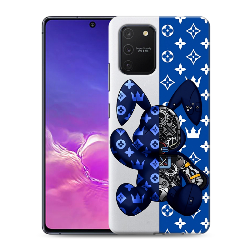 Пластиковый чехол на Samsung Galaxy S10 Lite с принтом Луи робот Пластиковый чехол на Samsung Galaxy S10 Lite с принтом Луи робот