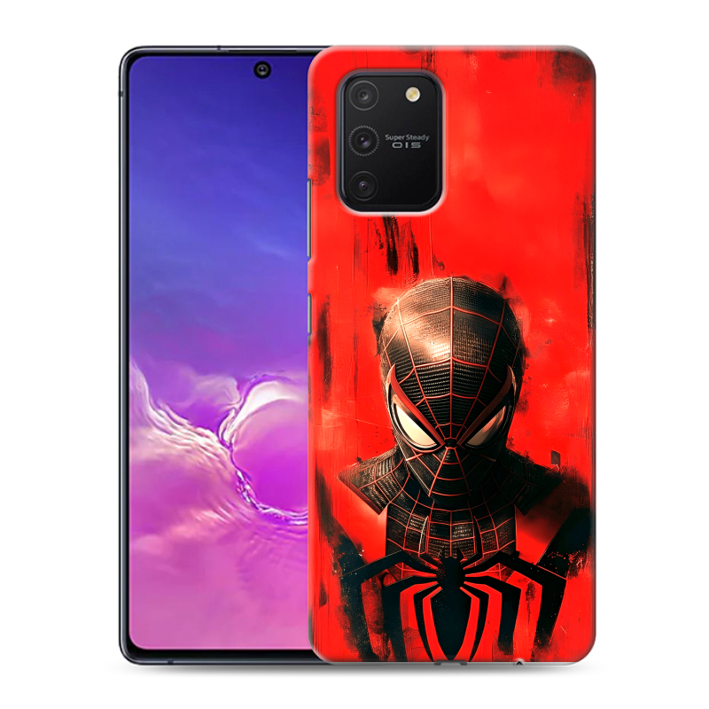Силиконовый чехол на Samsung Galaxy S10 Lite с принтом человек паук spiderman Силиконовый чехол на Samsung Galaxy S10 Lite с принтом человек паук spiderman
