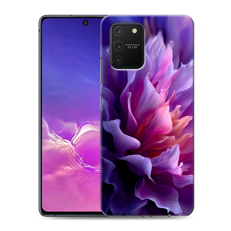 Силиконовый противоударный чехол на Samsung Galaxy S10 Lite с принтом женский цветы Силиконовый противоударный чехол на Samsung Galaxy S10 Lite с принтом женский цветы