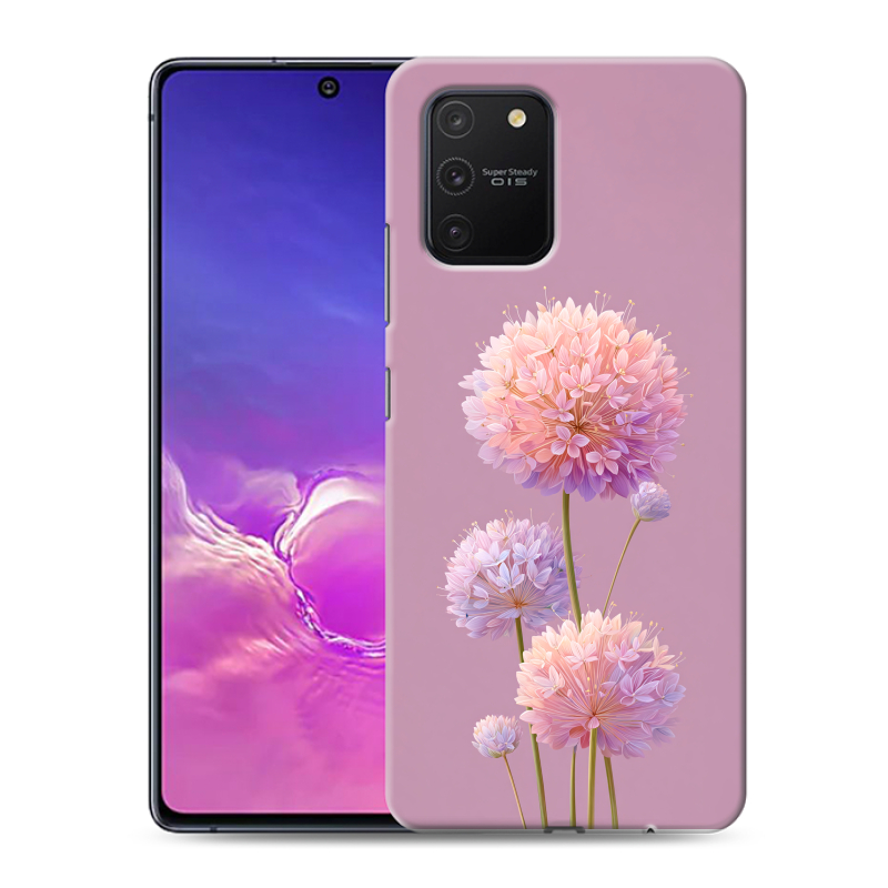 Пластиковый чехол на Samsung Galaxy S10 Lite с принтом Цветы Пластиковый чехол на Samsung Galaxy S10 Lite с принтом Цветы