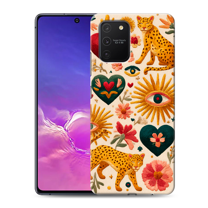 Силиконовый чехол на Samsung Galaxy S10 Lite с принтом Модный принт Силиконовый чехол на Samsung Galaxy S10 Lite с принтом Модный принт