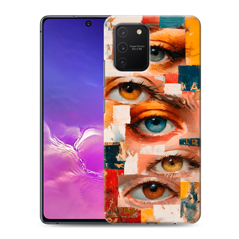 Силиконовый чехол на Samsung Galaxy S10 Lite с принтом Модный принт Силиконовый чехол на Samsung Galaxy S10 Lite с принтом Модный принт