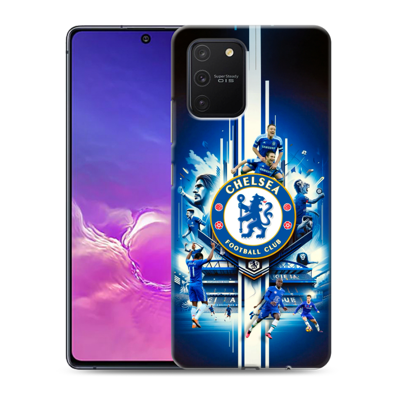 Силиконовый чехол на Samsung Galaxy S10 Lite с принтом Chelsea Челси Силиконовый чехол на Samsung Galaxy S10 Lite с принтом Chelsea Челси