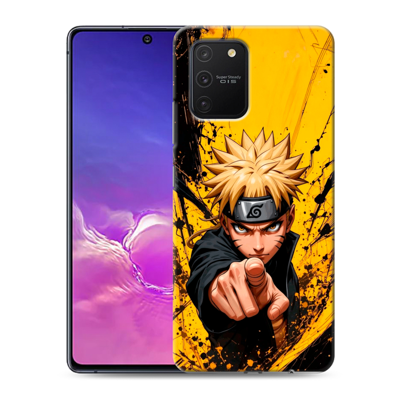 Силиконовый противоударный чехол на Samsung Galaxy S10 Lite с принтом Naruto Наруто Силиконовый противоударный чехол на Samsung Galaxy S10 Lite с принтом Naruto Наруто