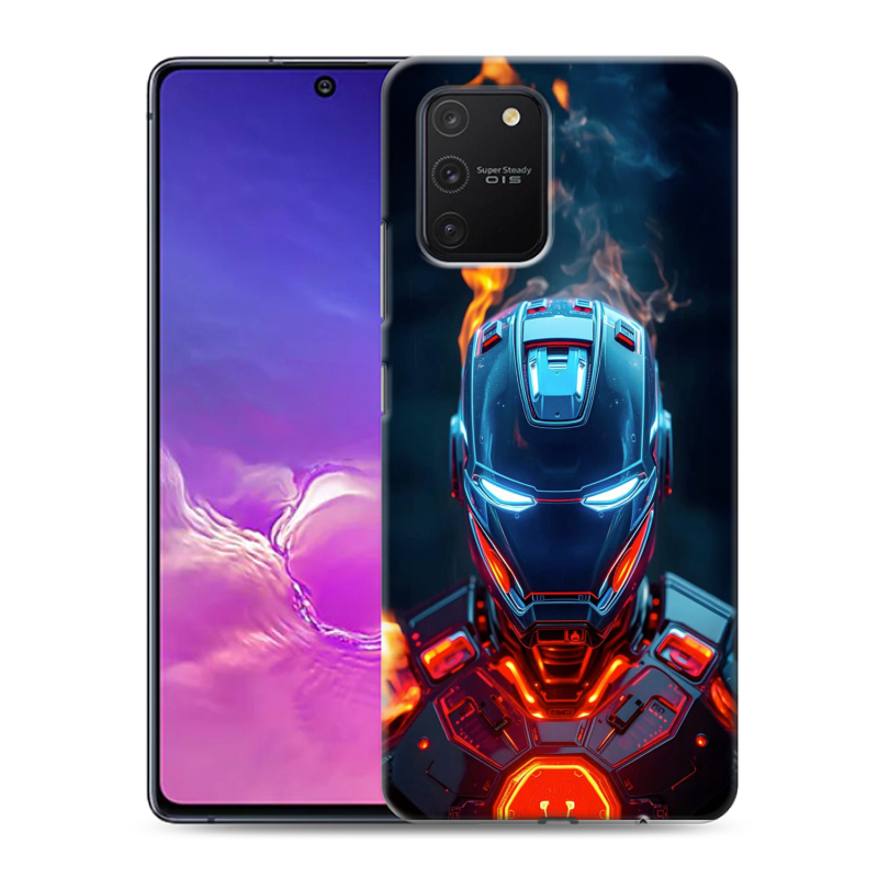 Пластиковый чехол на Samsung Galaxy S10 Lite с принтом IronMan Железный человек Пластиковый чехол на Samsung Galaxy S10 Lite с принтом IronMan Железный человек