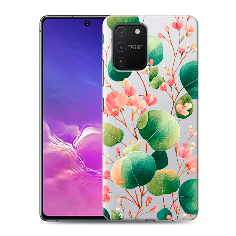 Пластиковый чехол на Samsung Galaxy S10 Lite с принтом женский Пластиковый чехол на Samsung Galaxy S10 Lite с принтом женский