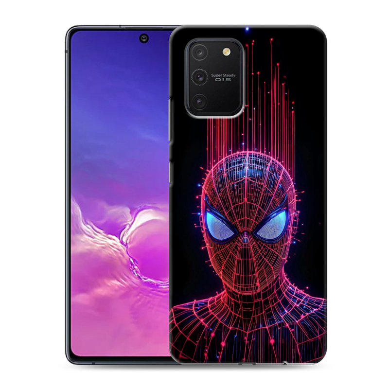 Силиконовый чехол на Samsung Galaxy S10 Lite с принтом Spiderman Человек паук Силиконовый чехол на Samsung Galaxy S10 Lite с принтом Spiderman Человек паук