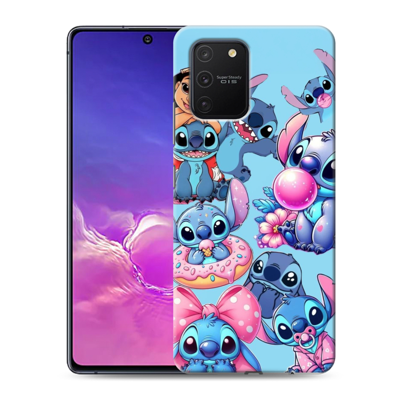 Силиконовый чехол на Samsung Galaxy S10 Lite с принтом Лило и Стич Силиконовый чехол на Samsung Galaxy S10 Lite с принтом Лило и Стич
