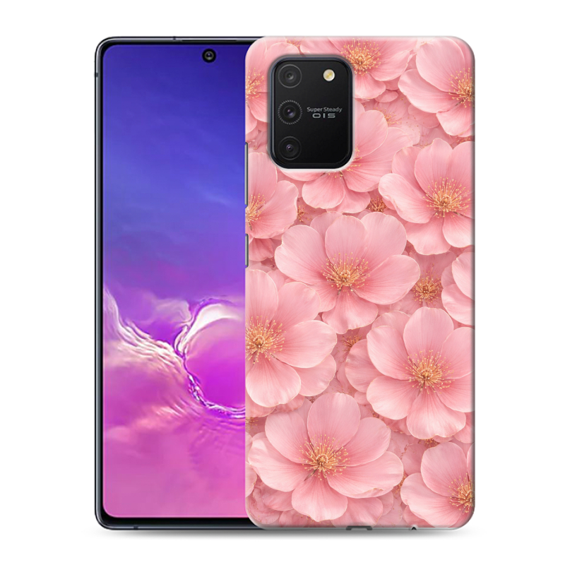 Пластиковый чехол на Samsung Galaxy S10 Lite с принтом женский Пластиковый чехол на Samsung Galaxy S10 Lite с принтом женский