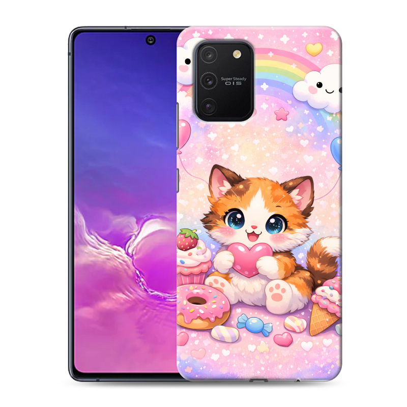 Силиконовый чехол на Samsung Galaxy S10 Lite с принтом для девочек Силиконовый чехол на Samsung Galaxy S10 Lite с принтом для девочек