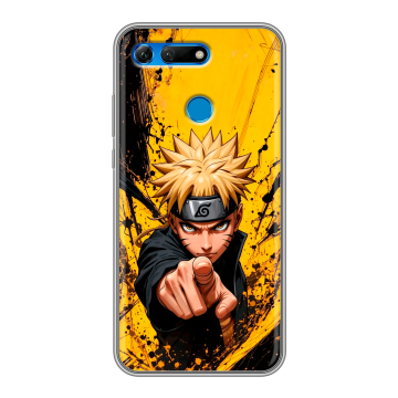 Силиконовый противоударный чехол на Huawei Honor View 20 с принтом Naruto Наруто Силиконовый противоударный чехол на Huawei Honor View 20 с принтом Naruto Наруто