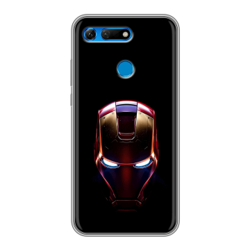 Силиконовый противоударный чехол на Huawei Honor View 20 с принтом IronMan Железный человек Силиконовый противоударный чехол на Huawei Honor View 20 с принтом IronMan Железный человек