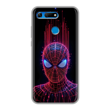 Силиконовый противоударный чехол на Huawei Honor View 20 с принтом Spiderman Человек паук Силиконовый противоударный чехол на Huawei Honor View 20 с принтом Spiderman Человек паук