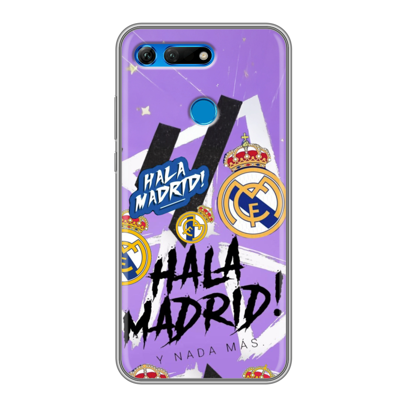 Силиконовый противоударный чехол на Huawei Honor View 20 с принтом Real Madrid Реал Мадрид Силиконовый противоударный чехол на Huawei Honor View 20 с принтом Real Madrid Реал Мадрид