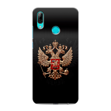 Силиконовый чехол на Huawei P Smart (2019) с принтом Герб России Силиконовый чехол на Huawei P Smart (2019) с принтом Герб России