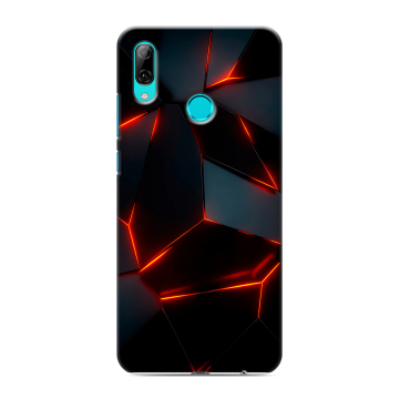 Силиконовый чехол на Huawei P Smart (2019) с принтом Яркие абстракции Силиконовый чехол на Huawei P Smart (2019) с принтом Яркие абстракции