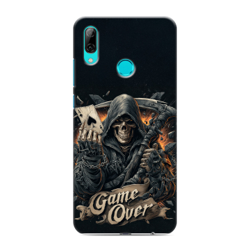 Силиконовый чехол на Huawei P Smart (2019) с принтом Скелет карты Силиконовый чехол на Huawei P Smart (2019) с принтом Скелет карты