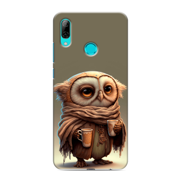 Силиконовый чехол на Huawei P Smart (2019) с принтом Сова Силиконовый чехол на Huawei P Smart (2019) с принтом Сова