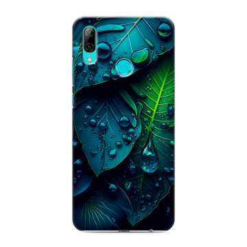 Силиконовый чехол на Huawei P Smart (2019) с принтом Листья Силиконовый чехол на Huawei P Smart (2019) с принтом Листья