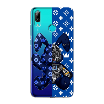Силиконовый чехол на Huawei P Smart (2019) с принтом Луи робот