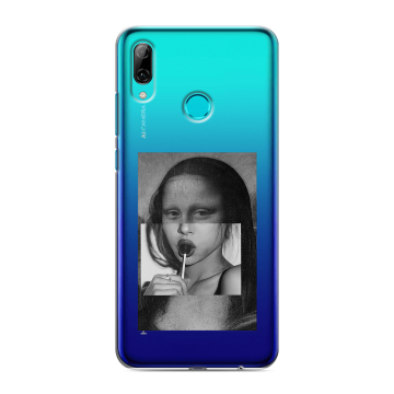 Силиконовый чехол на Huawei P Smart (2019) с принтом Мона Лиза