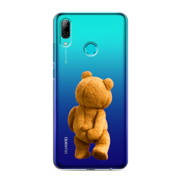 Силиконовый чехол на Huawei P Smart (2019) с принтом Медведь Силиконовый чехол на Huawei P Smart (2019) с принтом Медведь