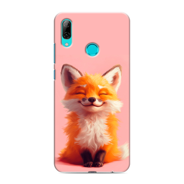 Силиконовый чехол на Huawei P Smart (2019) с принтом милая лиса Силиконовый чехол на Huawei P Smart (2019) с принтом милая лиса